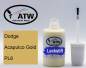 Preview: Dodge, Acapulco Gold, PL6: 20ml Lackstift, von ATW Autoteile West.